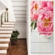 Fleurs de Pivoine Rose - Toile Florale Imprimé Art – image 1 sur 4