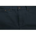 thumbnail image 3 of Men's Skinny Fit Cotton Blend Denim Stretch Casual Work Jean Pants (Navy, 28W x 30L), 3 of 3