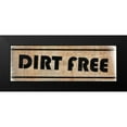 thumbnail image 2 of Lewis, Sheldon 14x7 Black Modern Framed Museum Art Print Titled - Dirt Free, 2 of 5