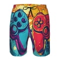 thumbnail image 3 of Fotbe Gaming Trajes de Baño Estampados para Hombre, Shorts de Verano de Secado Rápido, Ropa de Playa, Bañadores-3X-Large, 3 of 6