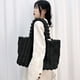 thumbnail image 5 of Organizadores de armario y almacenamiento, moderno bolso de mano de tela suave de gran capacidad para mujer, elegante bolso de hombro con estilo y asa cómoda para uso diario, bolso de hombro de tela., 5 of 6