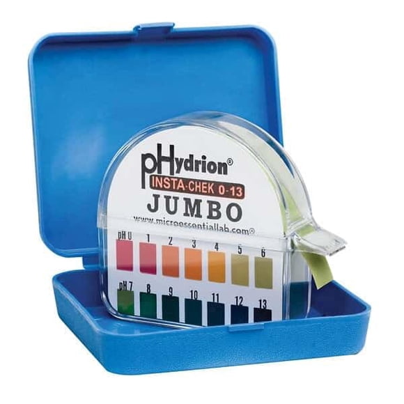 Tira de prueba Phydrion Phydrion 6.0-8.0, rango de pH de 50 pies