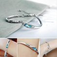 thumbnail image 4 of Bracelets for Teen Girls,Bracelet Elegant Skin-friendly Rhinestone Fashion Bracelet Bangle for Dating, 4 of 4