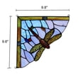 thumbnail image 3 of RADIANCE Goods Dragonfly Tiffany-Glass Window Panel 10" Wide, 3 of 4