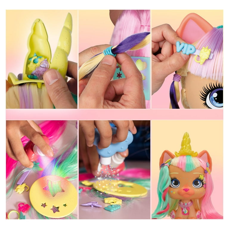 VIP Pets Color Boost Mega Pet Kiara - Exclusive Styling Head VIP Pets Color Boost Mega Pet Kiara - Exclusive Styling Head