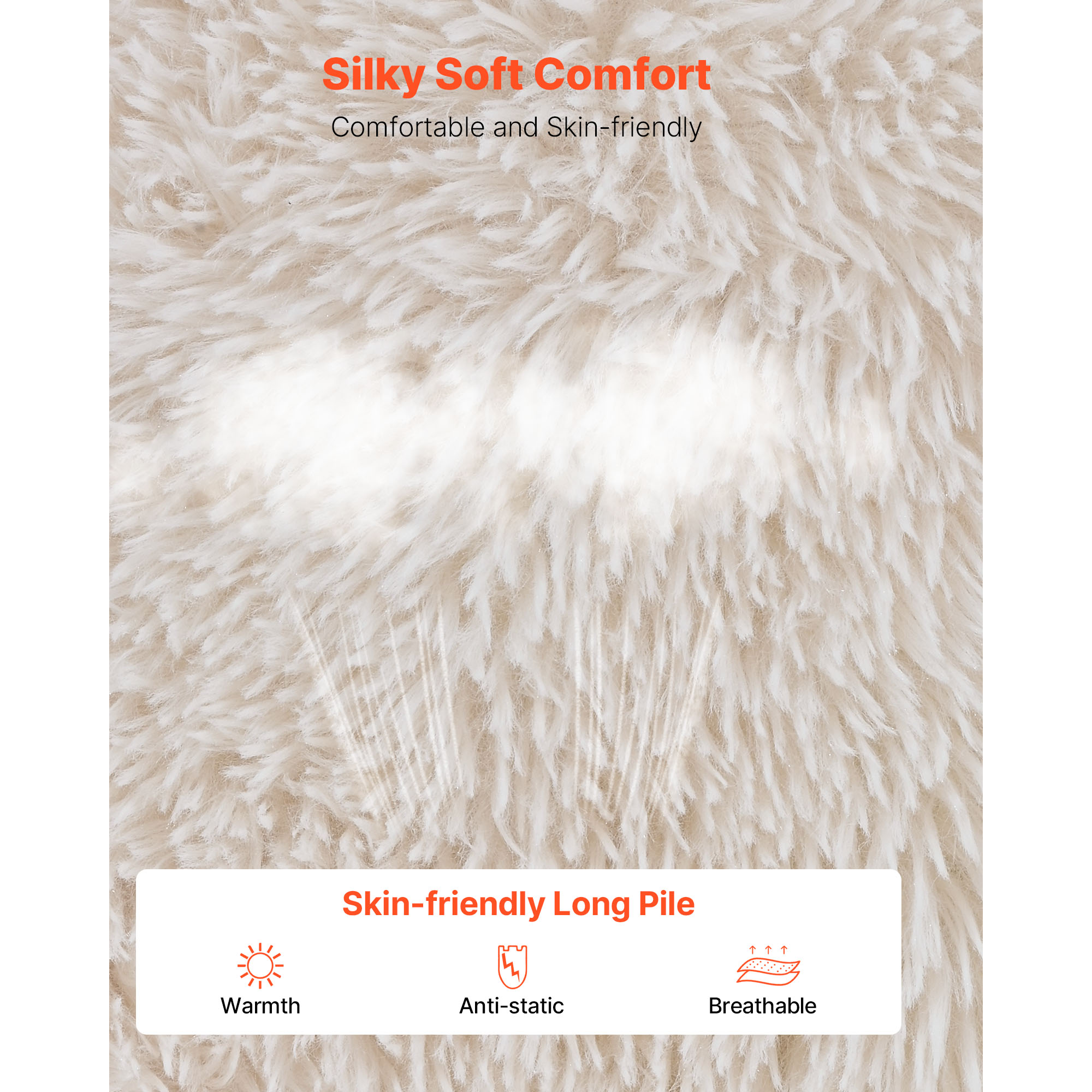 KFFKFF Bean Bag Chair with Armrests, Plush Sofa Chair for Adults, Soft Fabric & High-Density Foam Filling, Comfortable Lounge Chair for Living Room or Bedroom, Beige