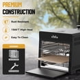 thumbnail image 2 of Big Horn Outdoors 1500°F Infrared Steak Grill - Portable Propane Gas Grill, Quality Searing, 16-Inch, Black, 2 of 6