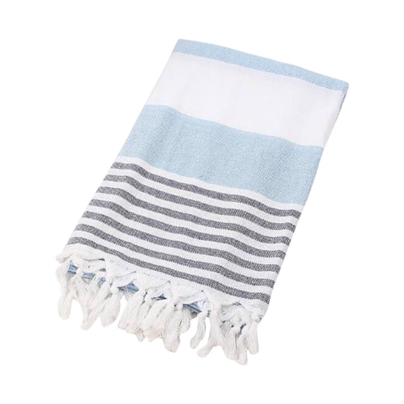 Easter Decorations Kokovifyves Beach Towels Clearance Cotton Absorbent Large Size Bath Towel European and American Knitted Striped Fringed Turkish Sand