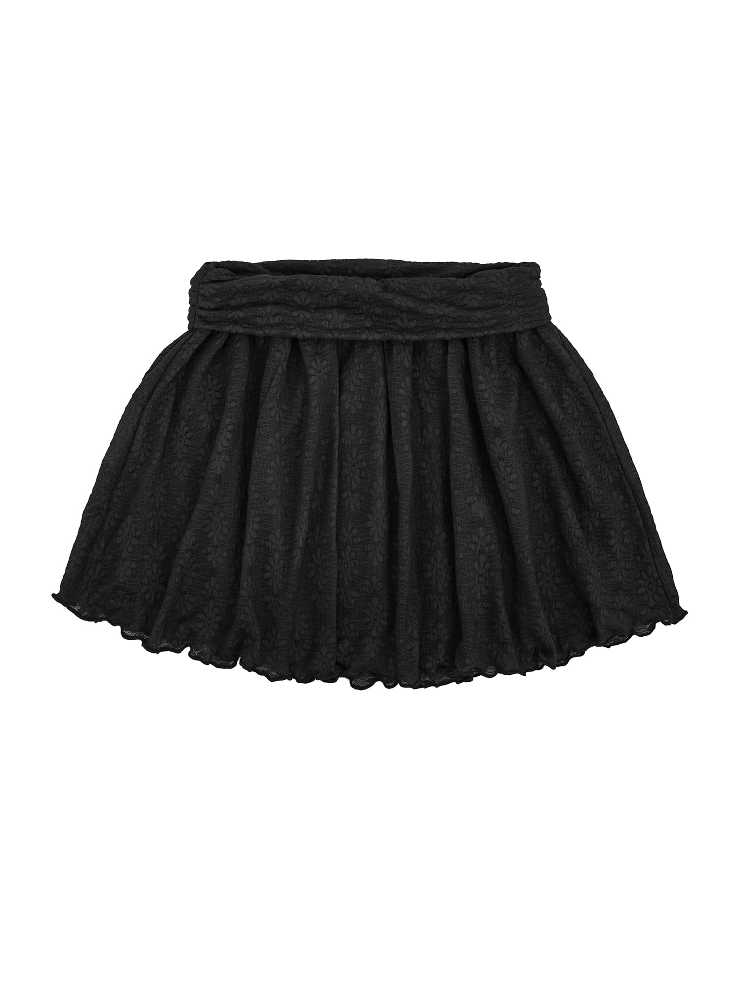 Planet Gold Girls' Long Sleeve Lace Top and Skirt, 2-Piece Set, Sizes 4-18