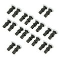 thumbnail image 1 of 10 Par de Tornillos para la Tapa de Inodoro de Asiento de Color Negro, 1 of 5