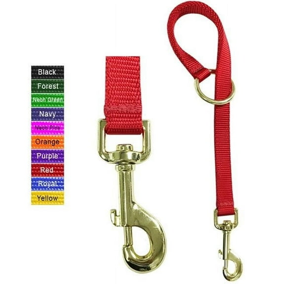 Jacks 20050-S-RE Quick Fix Strap Short, Red - 15 in.