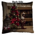 thumbnail image 2 of PKQWTM Christmas tree near fireplace rocking chair Reversible Mermaid Cushion Cover Home Decor Sequin Pillow Case Size 20x20 inches, 2 of 2
