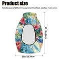thumbnail image 7 of Uorisanigo ATV Seat Cover Universal Seat Covers Waterproof Protection Accessories All-Weather Protection & Comfort Decor, Hawaiian Pink Hibiscus Flowers, 7 of 7
