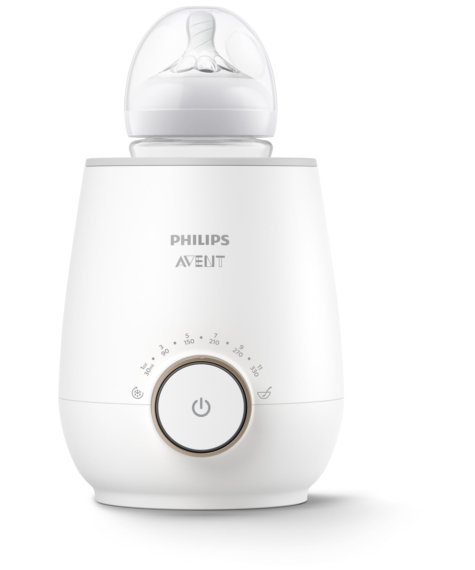 Philips Avent Fast Baby Bottle Warmer with Smart Temperature Control and Automatic Shut-Off SCF358/00