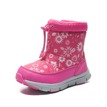 Girls Toddler/Little Kids/Big Frosty Winter Snow Boots Waterproof Lightweight Outdoor Warm