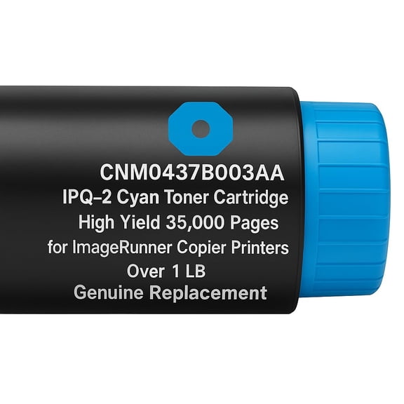 Canon IPQ2C 0437B003AA Toner Cartridge Cyan Genuine