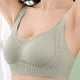 thumbnail image 4 of Sujetador Inalámbrico Ajustable de Color Sólido de las Mujeres Cuatro Filas, Levantamiento Del Diseño de la Reunión de la Ropa Interior Diaria Paquete de 3, 4 of 8