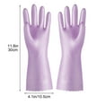 thumbnail image 3 of Waterproof Gloves, Assorted Colors, Easy to Clean, Durable Latex-free for Kitchen, Gardening, Dishwashing, and Household Chores, Ideal for Cleaning, Car Washing & Pet Care,Vsgery, 3 of 9