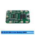 thumbnail image 2 of Placa de batería de litio BMS 6S 25,2 V 20 A con equilibrado para destornillador de 25 V y paquete de batería de 24 V, de larga duración., 2 of 6