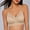Pink, variant on Women's Everyday Bras Solid Thin Adjustable Strap Wireless Side Support Push Up Bra