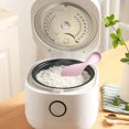 thumbnail image 4 of Clearance Items,npkgvia Cooking Utensils,Kitchen Gadgets,New Creative Tumbler Anti Stick Rice Spoon Silicone Standing Rice Spatula Heat Plastic Rice Cooker Rice Shovel For Kitch,Cookware,Pink, 4 of 5