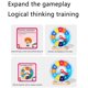 thumbnail image 3 of Pisexur Baby Toys Toy Clock For Children Learning Wooden Teaching Clock Set Big Mini Wooden Clock Portable Exercise Watches For Learning Children Educational Teaching Clock, 3 of 5