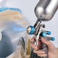 thumbnail image 3 of LVLP Feed Air Spray Gun Mini Paint Spraying Gun Kit 1.4mm Nozzle 600ml Fluid Cup Air Paint Sprayer for Painting Car Furniture Wall, 3 of 5
