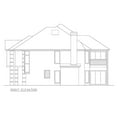 thumbnail image 5 of 015-1234: Traditional Luxury 2 Bed, 3 Bath Luxury Home Plan, 2865 Sq Ft: Full Blueprints with License to Build by Home Plan Marketplace - Lesuto, 5 of 17