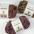 thumbnail image 2 of Crafted by Catherine Bronze Green Tonal Velvet Super Bulky Yarn, 96 yards, 10.5oz/300g (2 Pack), 2 of 4