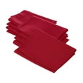 thumbnail image 3 of LA Linen 1818Pop-pk10-RedP98 Serviette en Polyester Popeline, Rouge - 18 x 18 Po. - Lot de 10, 3 of 4