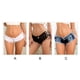 thumbnail image 2 of Qarigey Pantalones cortos ajustados elásticos para mujer, pantalones vaqueros casuales, Mini pantalones cortos de mezclilla rasgados, cintura baja, Prendas para la parte inferior del cuerpo Negro L Qarigey AP012050-06, 2 of 4