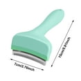 thumbnail image 3 of V-Shape Deshedding Comb for Cats and Dogs Efficient Grooming Tool for Long Short Hair Pet Removal Gentle Massaging Brush for Indoor Use, 3 of 5