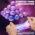 thumbnail image 4 of Slime Party Favors JOYIN Pink Galaxy, paquete de 24 unidades, para aliviar el estrés, 4 of 7