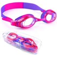 thumbnail image 1 of Kids Goggles, Swimming Goggles for Childs Kids Boys Adults Men Waterproof Goggles for Age 3-16, 1 of 17