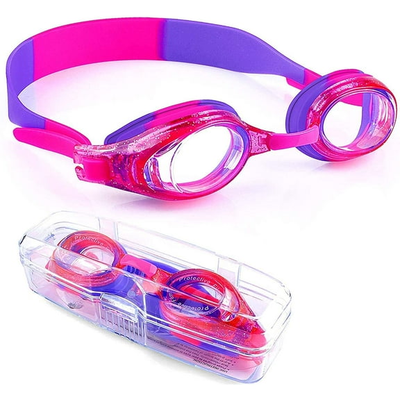 Kids Goggles, Swimming Goggles for Childs Kids Boys Adults Men Waterproof Goggles for Age 3-16