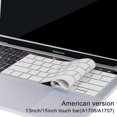 thumbnail image 1 of Protector de teclado ultradelgado compatible con Macbook Pro con barra táctil de 13/15 pulgadas (a1706 / A1707) Skin -us Layout oso de fresa  Hogar, 1 of 3