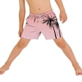 thumbnail image 6 of Auroural Hawaiian Shorts for Boys Children'S Pocket Shorts Drawstring Elastic Printed Casual Swim Trunks, 6 of 7