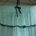 thumbnail image 5 of Girl Bed Canopy Lace Mosquito Net for Girls Bed, Princess Play Tent Reading Nook Round Lace Dome Curtains Baby Kids Games House,Fit Crib Full Queen Extra Large Bed, 5 of 11