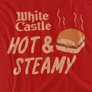 White Castle T-Shirt Hot Steamy Unisex Graphic Tee For Men & Women