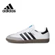 thumbnail image 3 of Zapatillas Adidas New Samba OG Low para hombre y mujer, clásicas, retro, para tabla, deportivas de moda, transpirables, color negro y blanco, 3 of 5