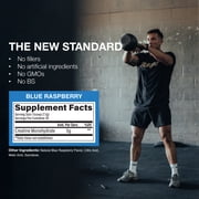 RAW Nutrition Essential Creatine Monohydrate Powder, 5g Per Serving, Blue Raspberry, 50 Servings
