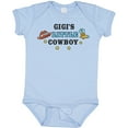 thumbnail image 3 of Inktastic Gigis Little Cowboy with Cowboy Hat and Boots Boys Baby Bodysuit, 3 of 5