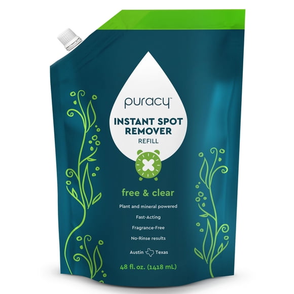 Remolvedor de manchas Puracy Instant Spot para ropa, relleno de 1,42 litros