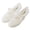 White, variant on Women’s Double Strap Jelly Mary Jane Flats, Lightweight Breathable Ballet Flats