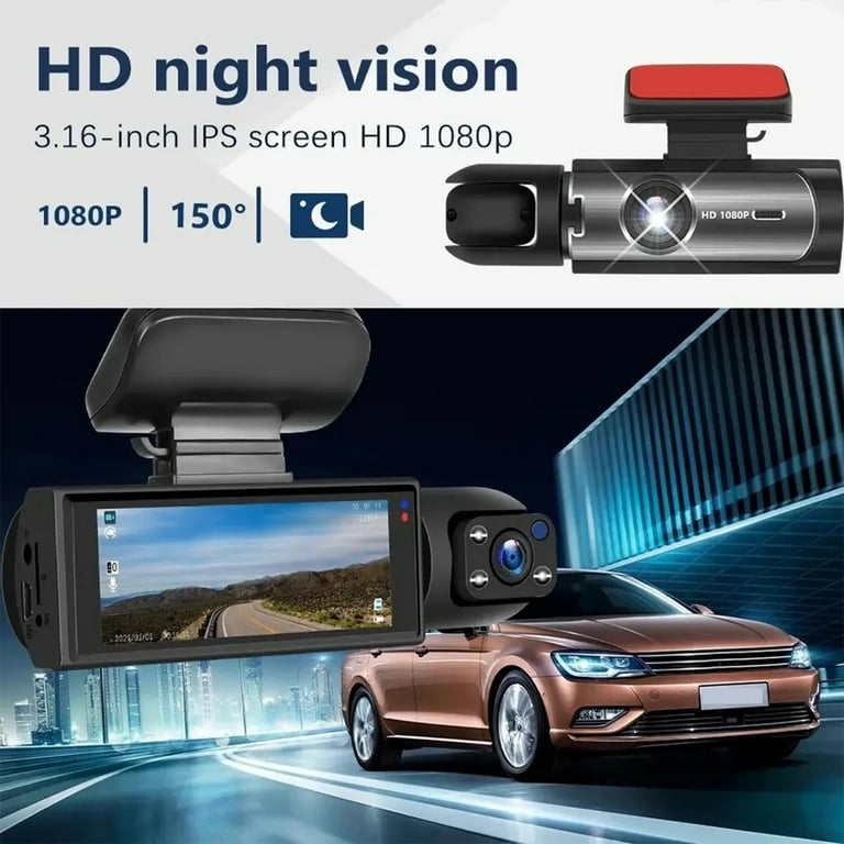 XIAOLE Dual Dash Camera Front And Rear, With 32g Card 1080p XIAOLE Dual Dash Camera Front And Rear, With 32g Card 1080p