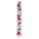 thumbnail image 2 of Christmas Flocking Wreath Door Hanging Christmas Decorations Christmas Wreath Rattan Pendant Decoration European And Home Furnishing, 2 of 9