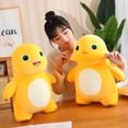 thumbnail image 5 of Juguetes de peluche Kawaii Nailong, dinosaurio sonriente, tonto, lindo, relleno, almohada de dibujos animados de anime, decoración de habitación para niños, regalo de cumpleaños, 5 of 5