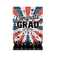 thumbnail image 2 of Graduation Garden Flag 45x30cm Polyester Outdoor Decor for Party Photo Backdrop Patio Banner, 2 of 6