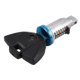 thumbnail image 3 of Motorcycle Rear Passenger Seat Lock Bracket Key Safety Side Box Lock for BMW S1000RR S1000R 2009-2017, 3 of 5