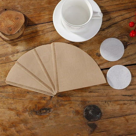 

Coffee Filters #2Coffee Filter 2-4 cup Natural Unbleached Coffee Filters Disposable Paper Coffee Filters 100 Count Compatible with Pour Over Coffee Dripper and Coffee Maker